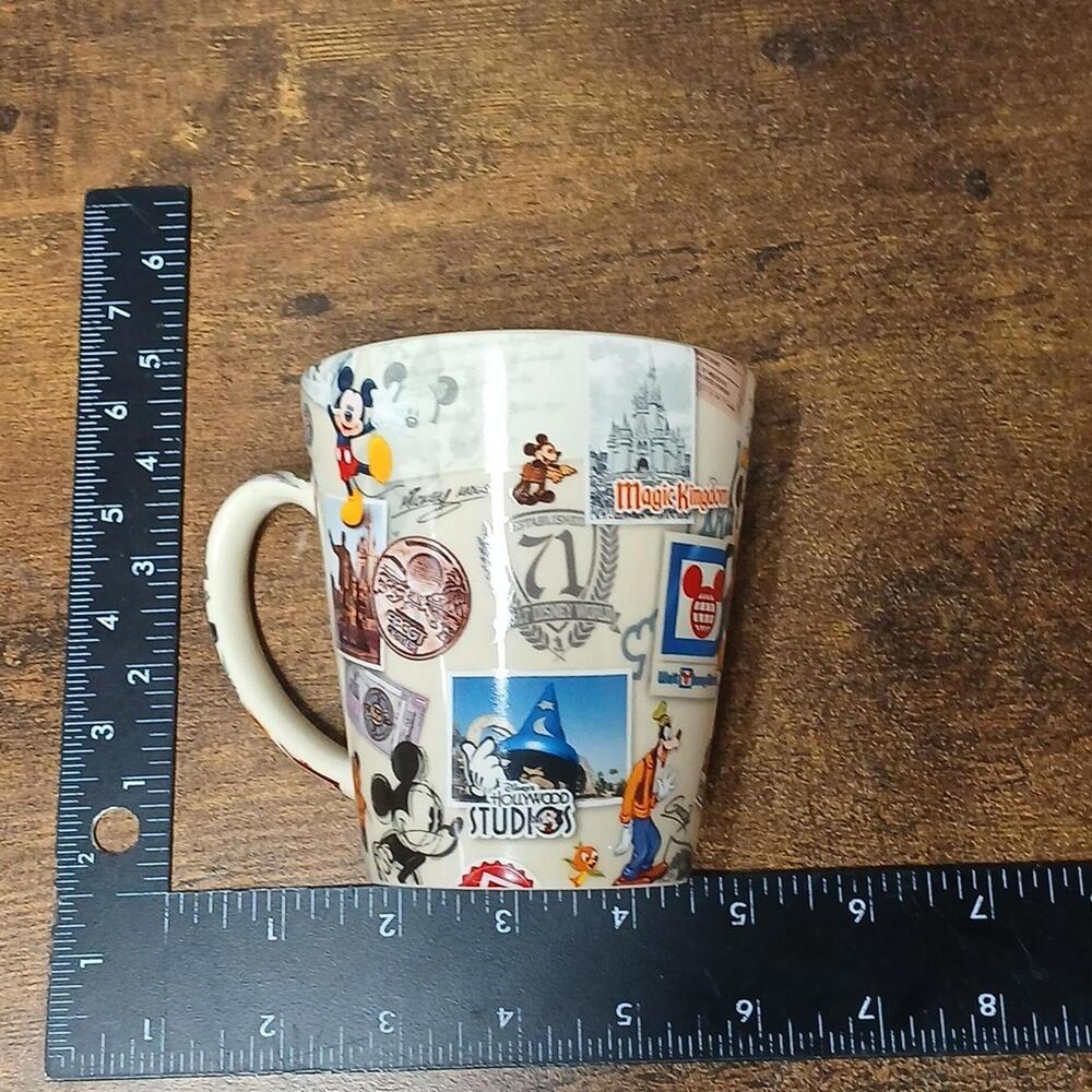 Disney Parks Authentic Original  Ceramic Mug 16oz -  Disney Nostalgia Theme - Picture 8 of 8